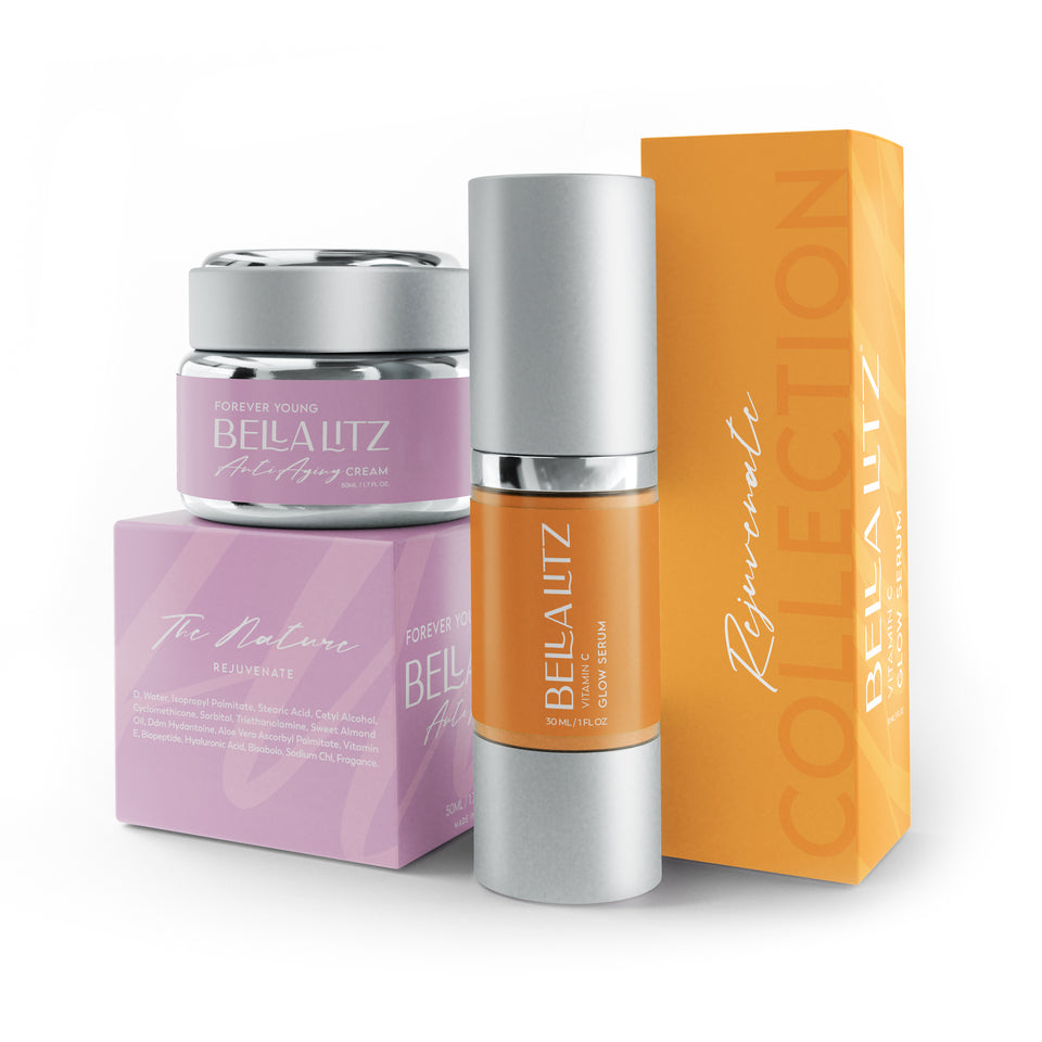 Anti-Aging Cream & Vitamin C Glow Serum